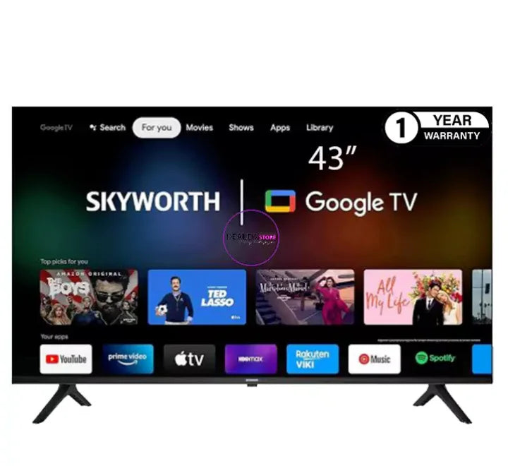 Skyworth 43 inch 4K Google TV 43G6500H