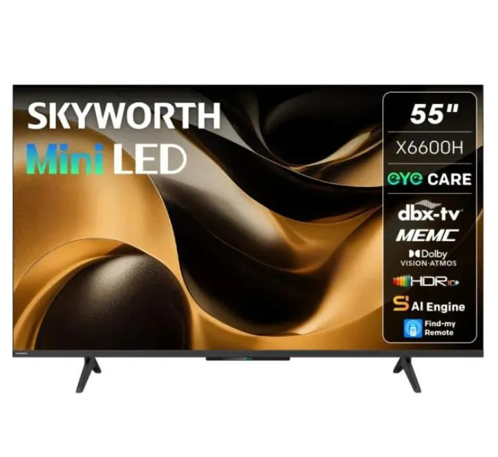 Skyworth 55X6600H 55 Inch Mini LED TV