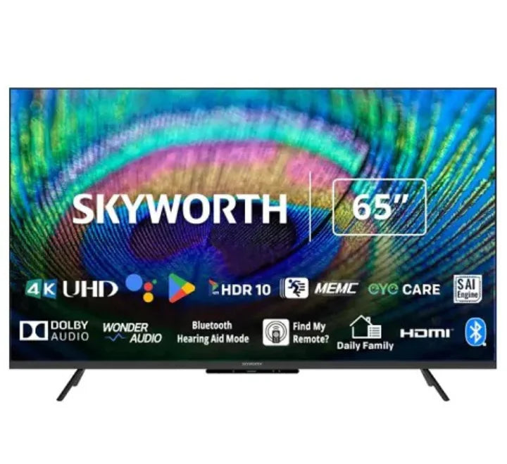 Skyworth 65 inch 4K QLED Google TV