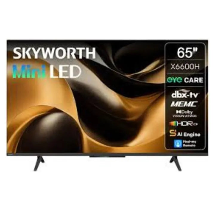 Skyworth 65 Inch Mini LED TV 65X6600H
