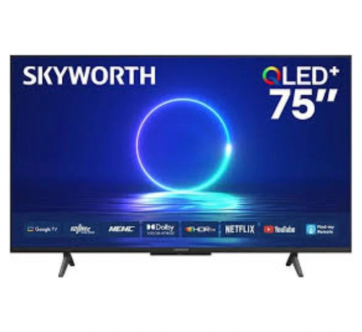 SKYWORTH 75 Inch QLED+ 4K Smart TV 75Q6800H